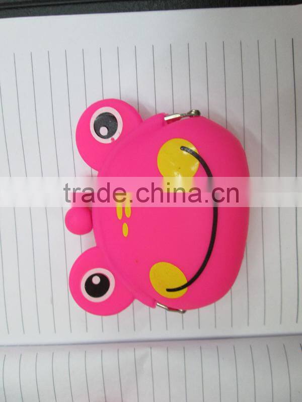customized Leopard silicone pocket pouch as giveaways