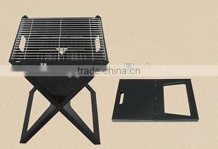 RH-302 outdoor Portable Notebook Grill BBQ foldable oven charcoal bbq grill