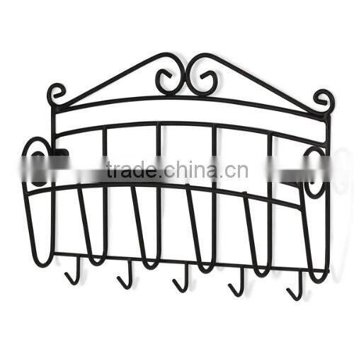 Kitchen Office Entryway Wall Key And Letter Holder