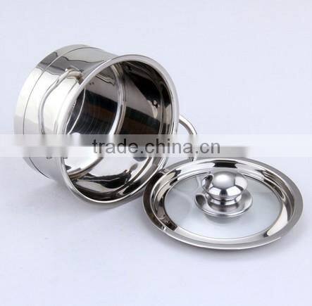 2014 New Design casserole pot stainless steel cooking pot