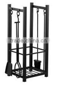 wrought iron Sling Wood Holder