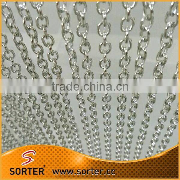 strong nickel metal curb link chain
