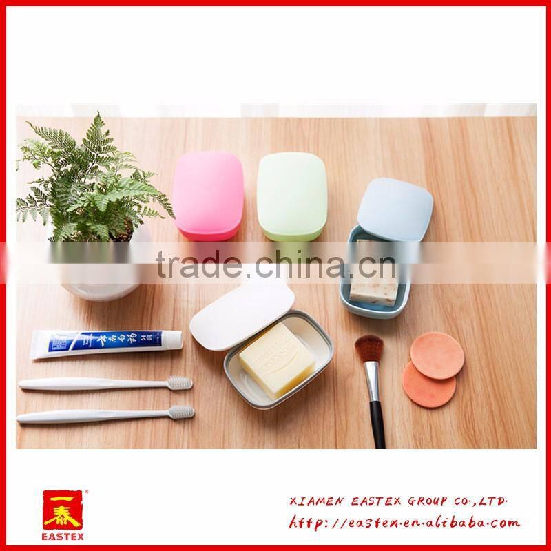 New Style Custom Easy Carry Travel Square Plastic Soap Box/Soap Stand