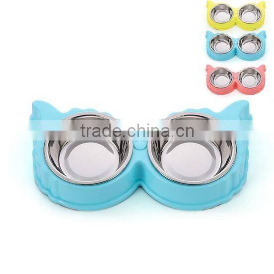 2 cases wholesale stainless steel dog feeding bowl