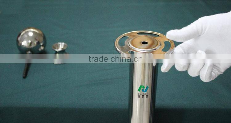 ZHX supplier hotel queue rope barrier queue pole rope 1.5