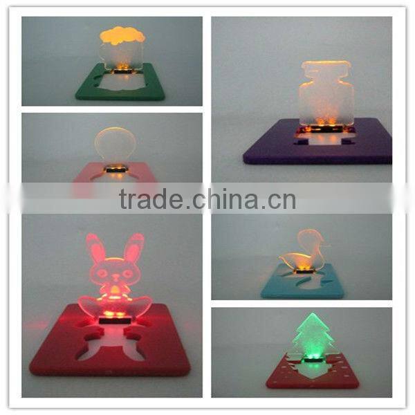 hot selling folding led card light