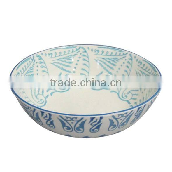 Wholesale Eco-friendly stoneware soup bowls ceramic bowls