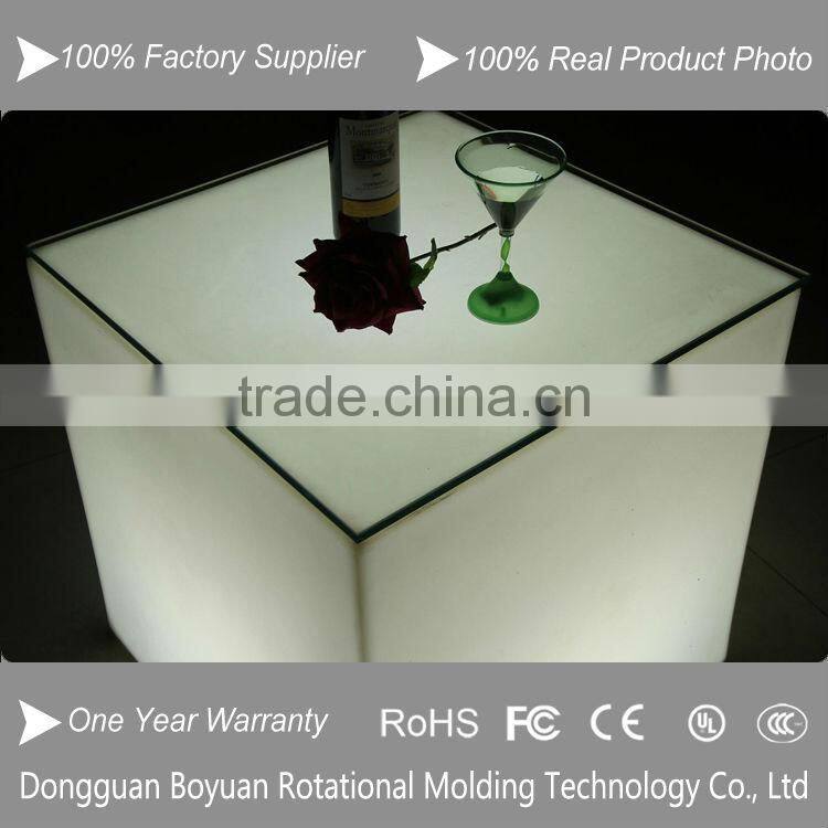 Waterproof 16 color change modern led cube 80cm