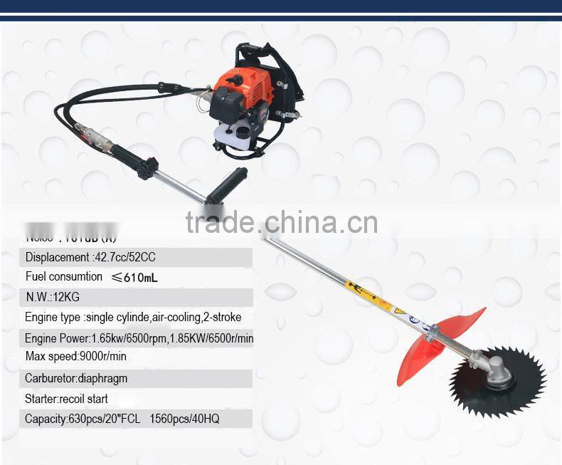 52cc hot sale cheap price good quality KAWASAKI brush cutter cg520