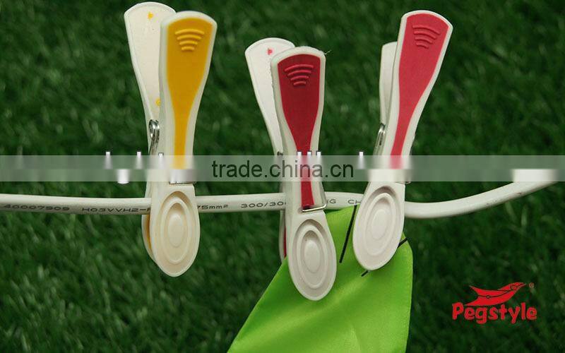 wholesale household items products TPR color plastic clothes pins