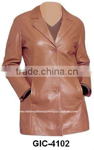 leather coat