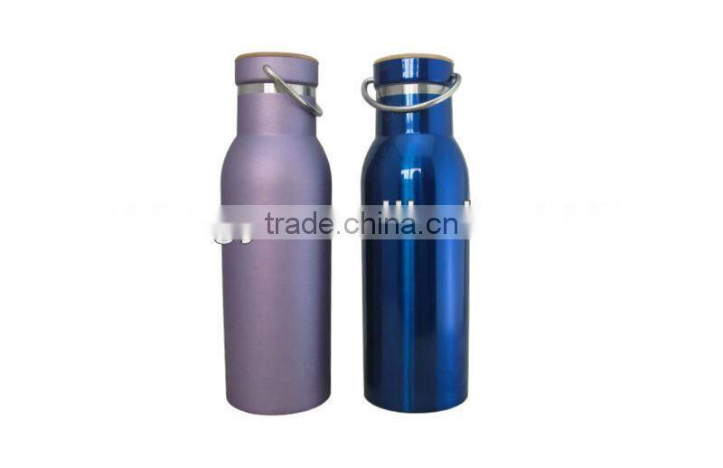 New design Double wall stainless steel sports vacuum sports bottle