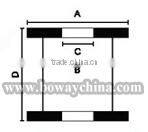 Paper book Saddle stitching binding metal wire