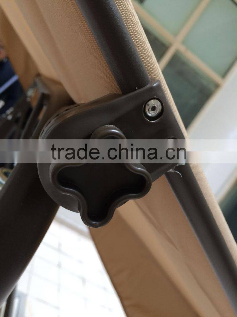 Outdoor 3 seat cushioned swing chair