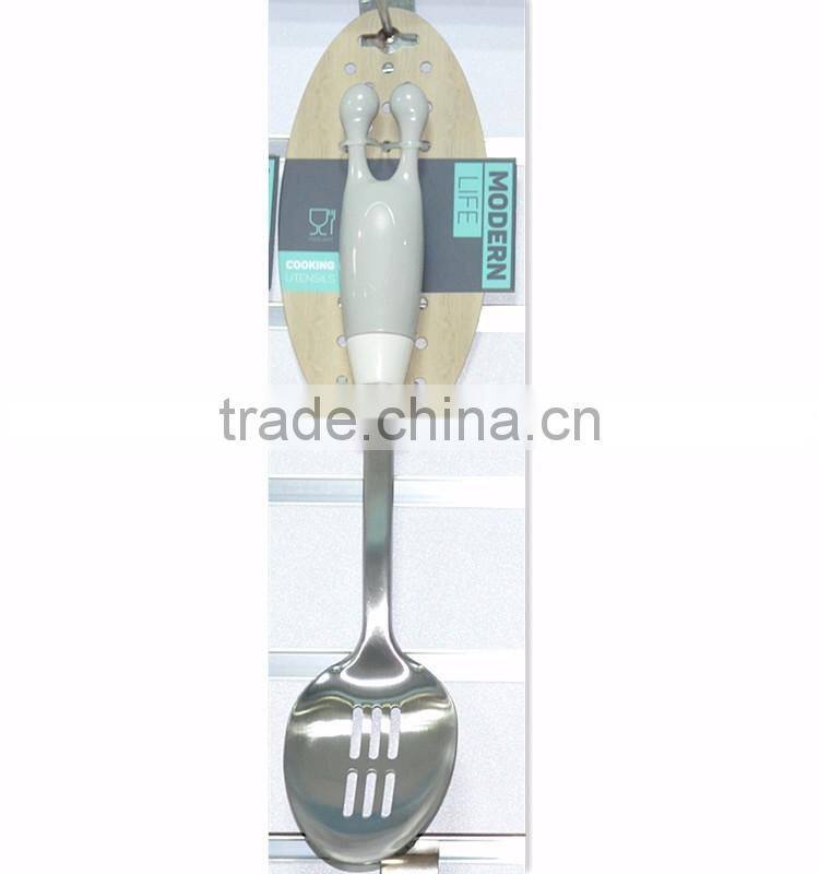 NT-6812 Kitchen Utensil Tool Stainless Steel Slotted Spoon