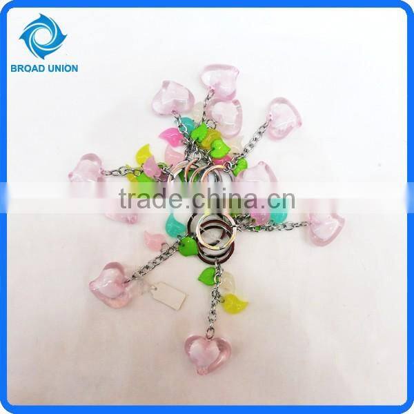 Double Love Key Chain Beautiful Key Ring