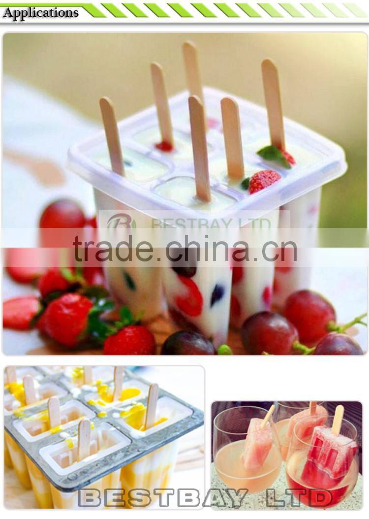 Disposable Wholesale Round Wooden Sticks For Ice Cream