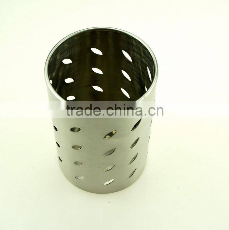 42125 Stainless steel Chopstick Tube/ Kitchen Utensil Holder / chopsticks holder
