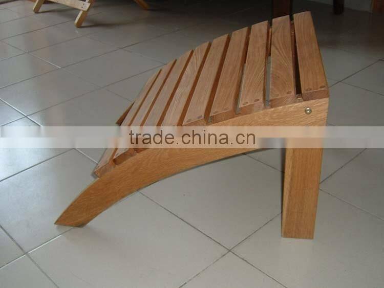 qing dao furniture modern outdoor furniture wood folding chair