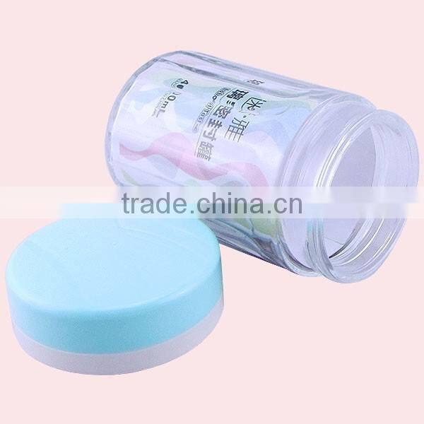 400ml Round Shape Airtight Container Seal Canister Glass