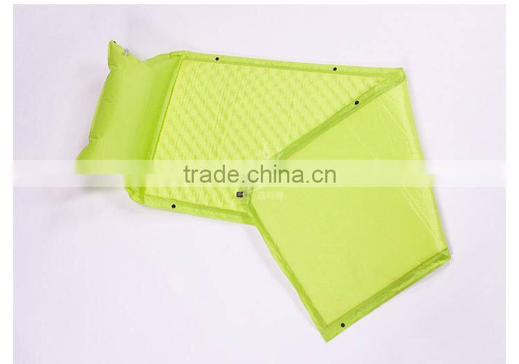 Camouflage Can Be Spliced Self Inflating Cushion Air Mattress Camping Mat With Pillow For Single