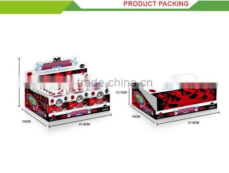 New product light toys finger gyroscope crazy spinner hand