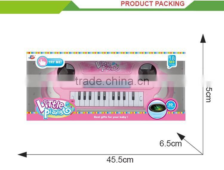 New education musical instrument electric plastic toy piano