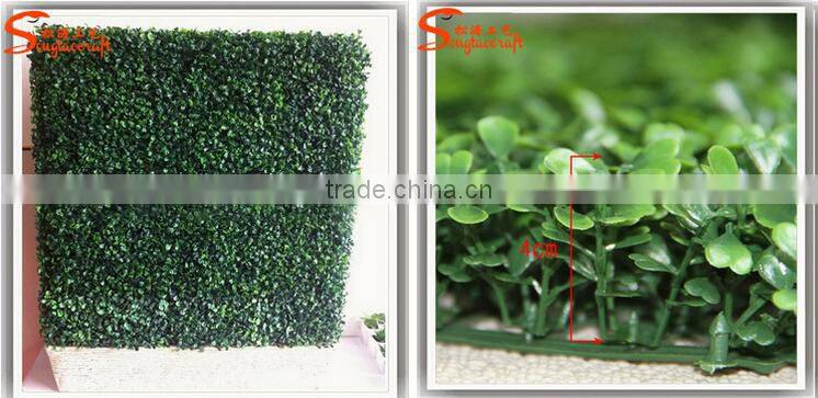 Hot sale plastic outdoor Nature green wall Garden decoration plants artificial boxwood hedge artificial hedge fence