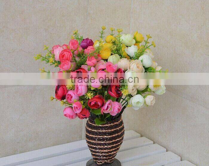 fabric artificial flower bunch