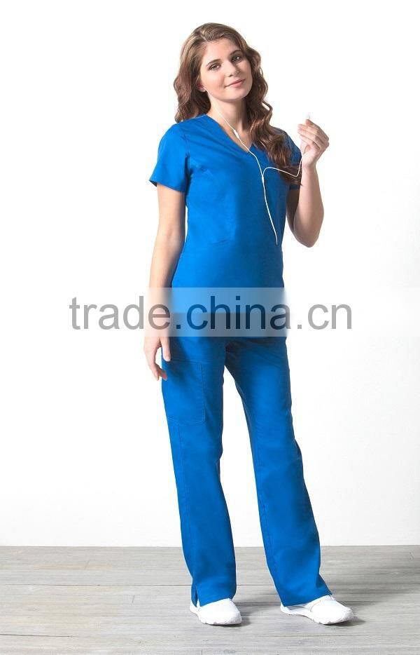 Custom hospital uniform clinical medical scrubs