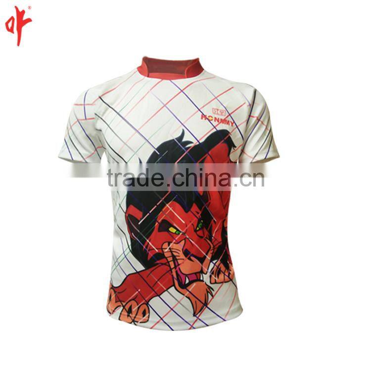 Cheap Factory Price Sublimated Bulk Custom Team Club Rugby Jersey