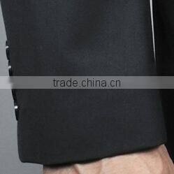 Men's Black 2-button Suit