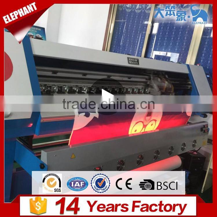 China factory competitive price large format dx5 print head eco-solvent inkjet sublimation printer