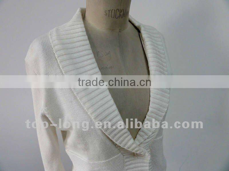 2012 fashion Ladies' cardigan Korean style sweater knitwear