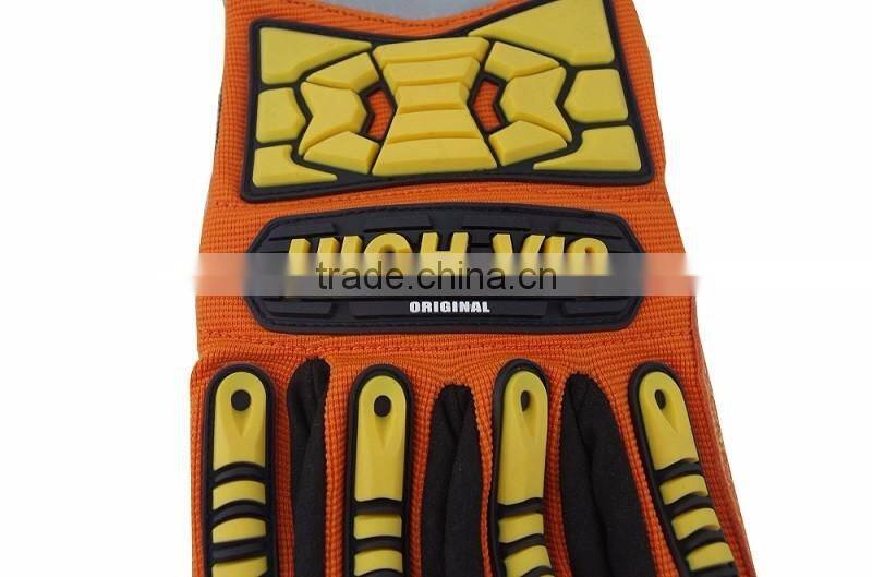 Seibertron TPR Rubber Impact Protective Gloves Heavy Duty Safety Gloves