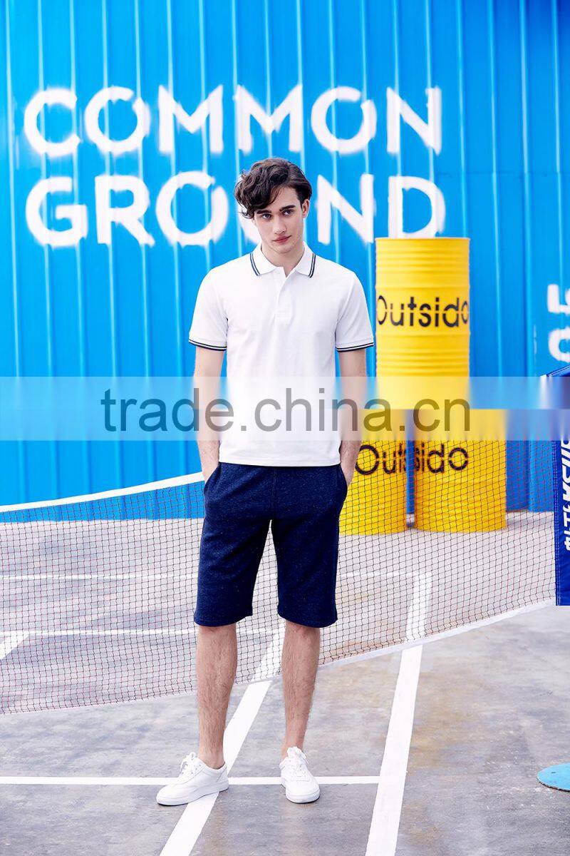 2017 new design 100% cotton customer logo hot sale high quality polo shirt