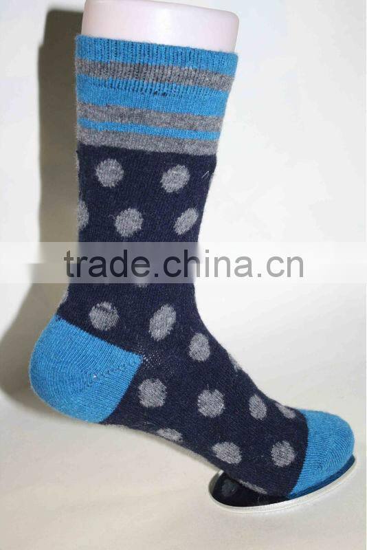 dots rabbit wool cheap winter socks
