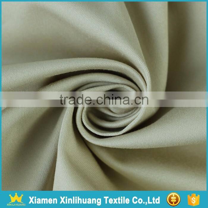 Wholesale 97 Cotton 3 Spandex Elastic Satin Fabric with Nice Price