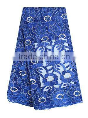 Bestway top-end handmade embroidery tulle lace beaded bridal lace fabric french net lace fabric with high quality FL0245