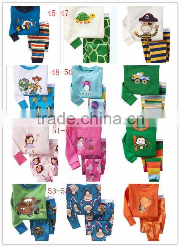 New design fashion children funny pajamas sets or sleepwear