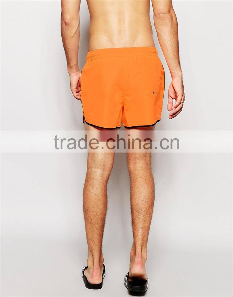 Mens runner swim shorts in short length swimwear shorts men