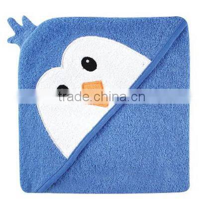 China supplier applique cotton terry fabric swaddle newborn organic cotton baby blanket