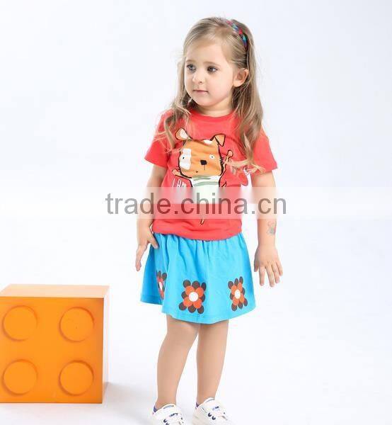 S60360B 2017 Summer Latest Kids Skirt Hot Sale Girls Cute Tutu Skirt