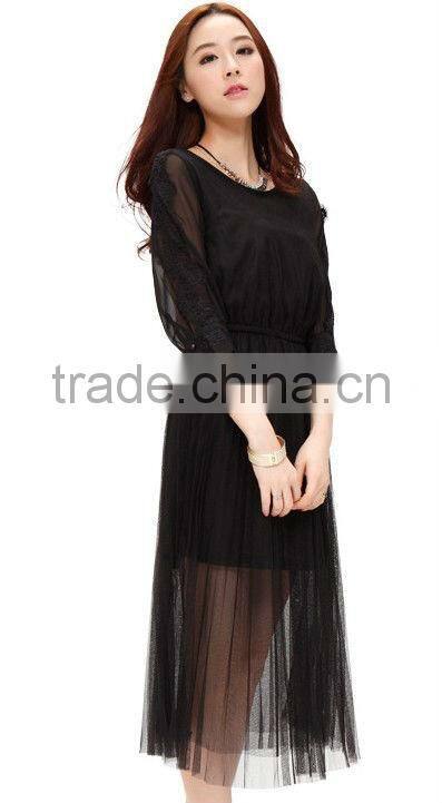 2013 Latest Long Elegant Bohenmia Pleated Dresses