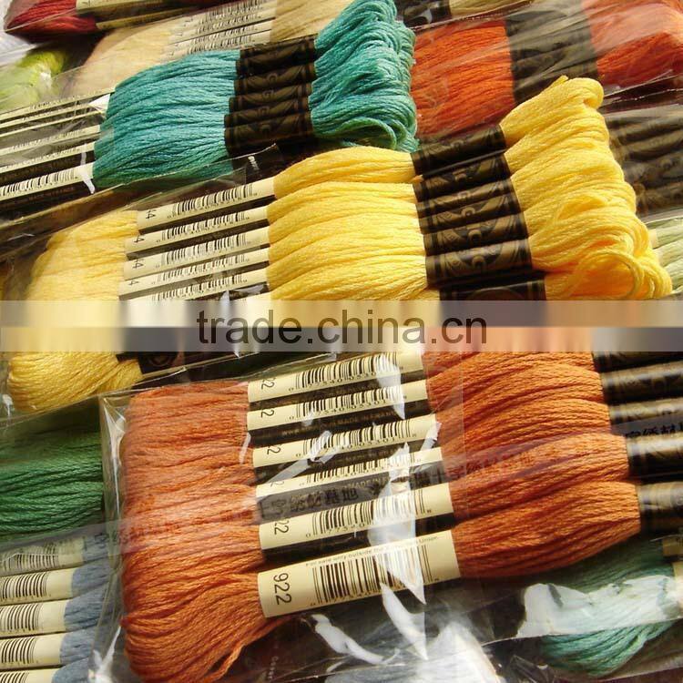 Thred sewing cotton embroidery yarns cross stitch materials