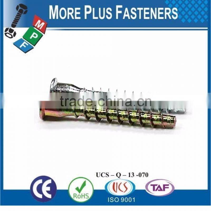 Made In Taiwan Special Anchor Special Distance Furniture Special Screw with Wings