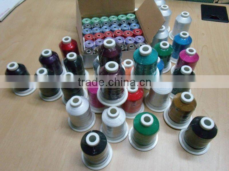 polyester thread, thread, embroidery thread