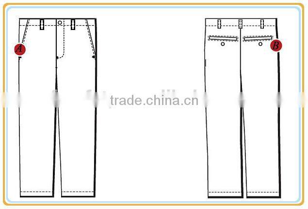 Reflective Striped Dura Industrial Pants