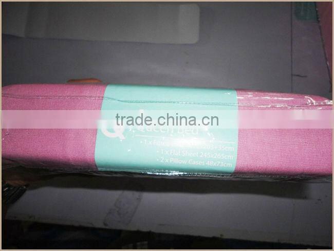 100%poly microfiber disperse printing quilt cover set