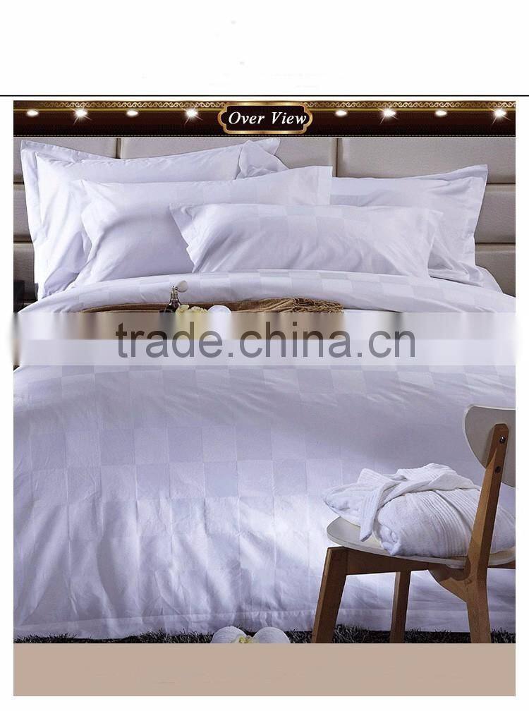 Quilt cover set jacquard 4pcs for hotel